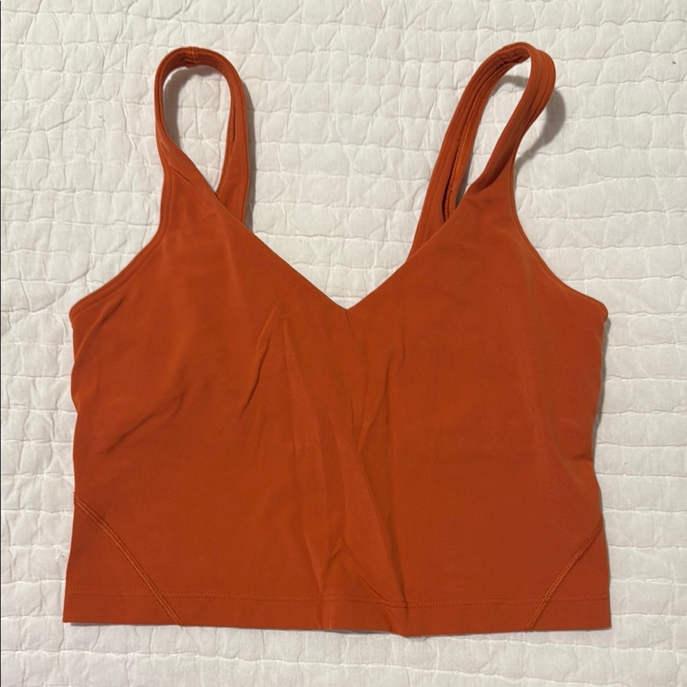 Lululemon Cropped Tank Bra